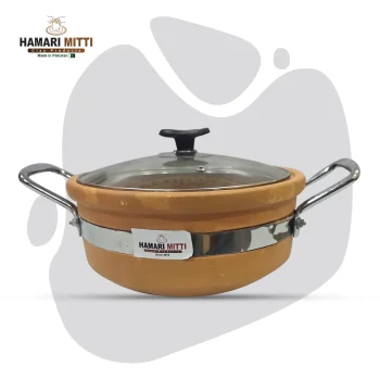 Non-Glazed Clay Karahi