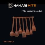 7 PCs wooden Spoon Set